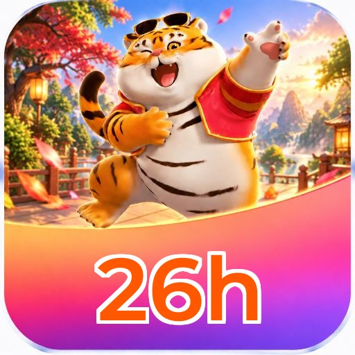 Logo 26h Slots Premium Brasil